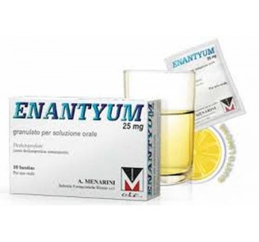 Enantyum 25 mg 10 bustine uso orale