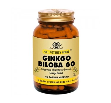 Ginko Biloba 60 capsule vegetali